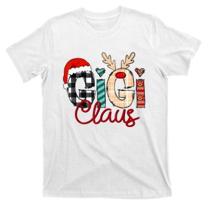 Gigi Claus Reindeer Christmas T-Shirt