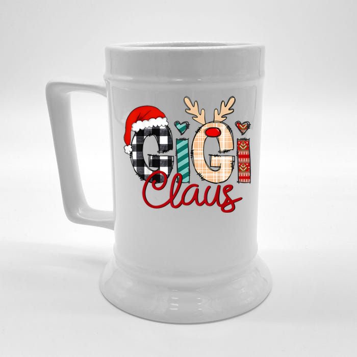 Gigi Claus Reindeer Christmas Beer Stein