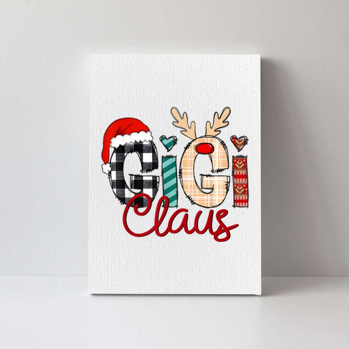 Gigi Claus Reindeer Christmas Canvas