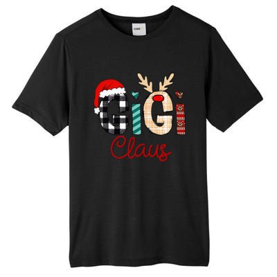 Gigi Claus Reindeer Christmas Tall Fusion ChromaSoft Performance T-Shirt