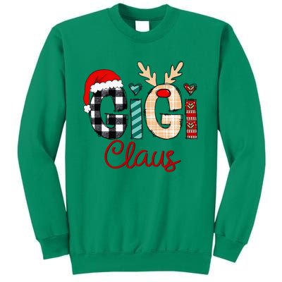 Gigi Claus Reindeer Christmas Sweatshirt