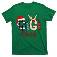 Gigi Claus Reindeer Christmas T-Shirt