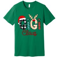 Gigi Claus Reindeer Christmas Premium T-Shirt