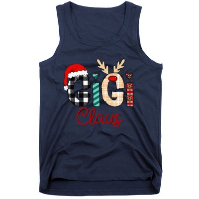 Gigi Claus Reindeer Christmas Tank Top