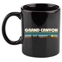 Grand Canyon Retro 80s Sunset 11oz C Handle Ceramic Mug
