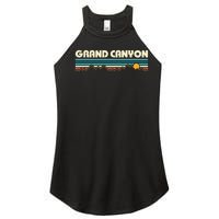 Grand Canyon Retro 80s Sunset Women’s Perfect Tri Rocker Tank