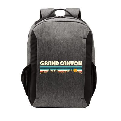 Grand Canyon Retro 80s Sunset Vector Backpack