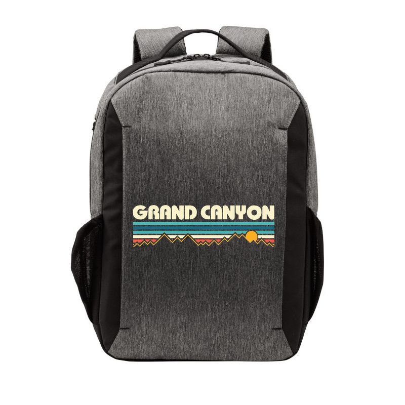 Grand Canyon Retro 80s Sunset Vector Backpack