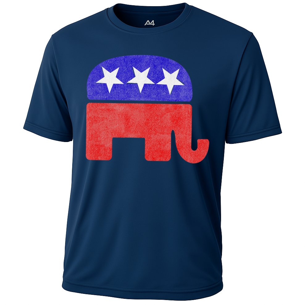 GOP Conservative Republican Elephant Presidential Election Performance Shirt