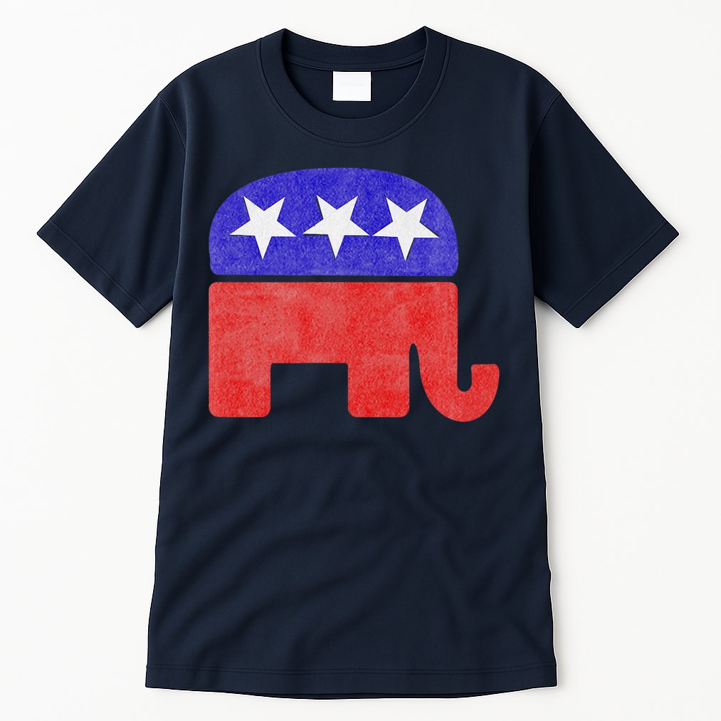GOP Conservative Republican Elephant Presidential Election Tall T-Shirt