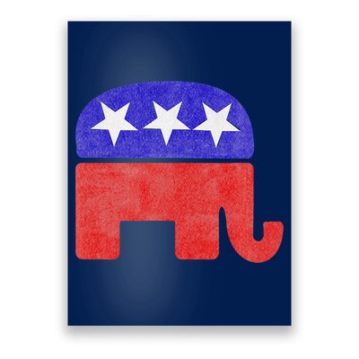 GOP Conservative Republican Elephant Presidential Election Poster