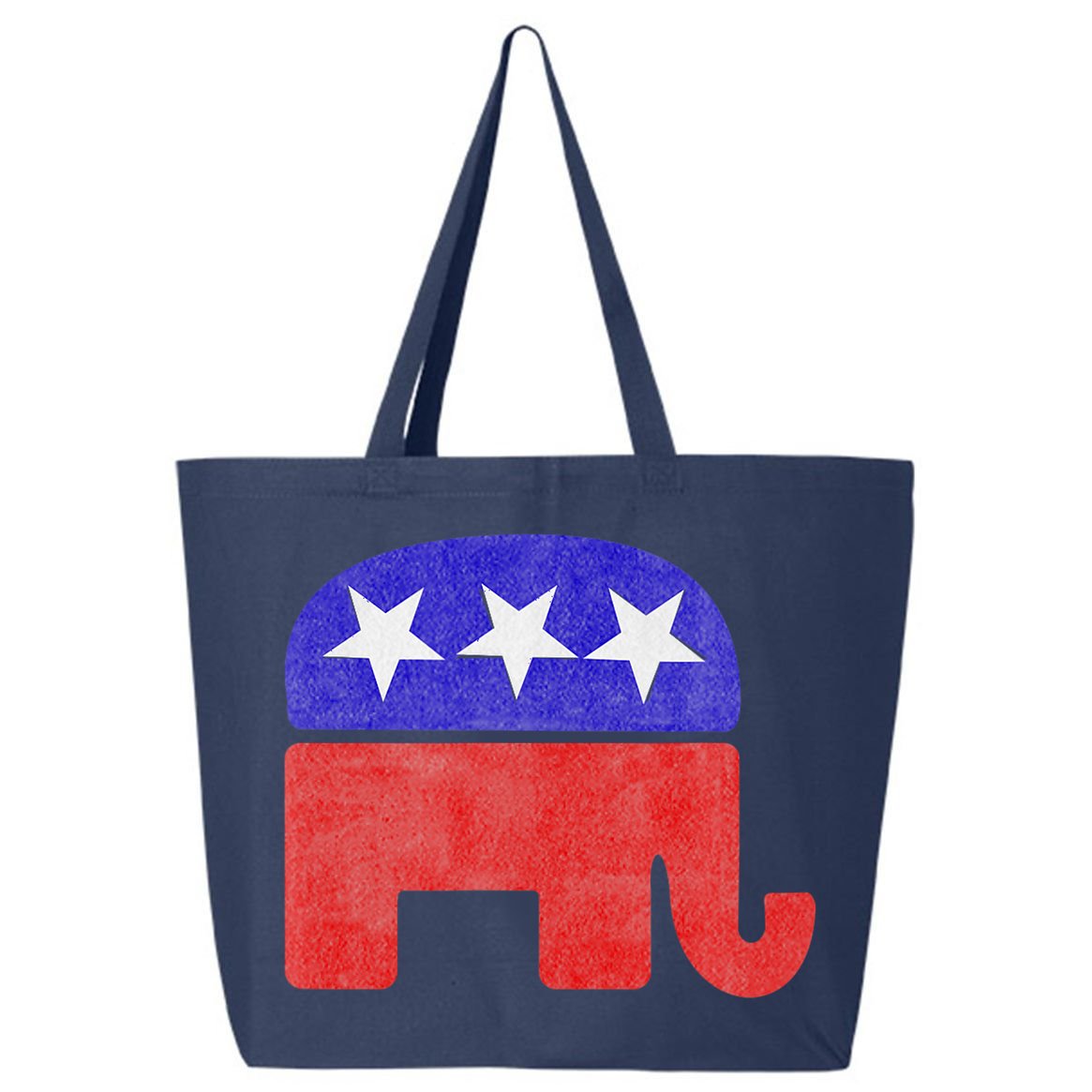 GOP Conservative Republican Elephant Presidential Election 25L Jumbo Tote