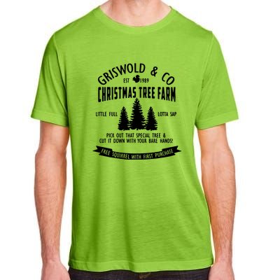 Griswold Co Shirt Christmas Tree Farm Christmas Vacation Adult ChromaSoft Performance T-Shirt