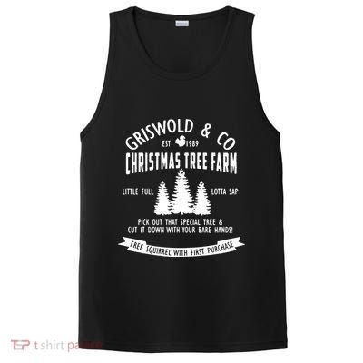 Griswold Co Shirt Christmas Tree Farm Christmas Vacation PosiCharge Competitor Tank