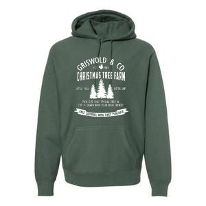 Griswold Co Shirt Christmas Tree Farm Christmas Vacation Premium Hoodie