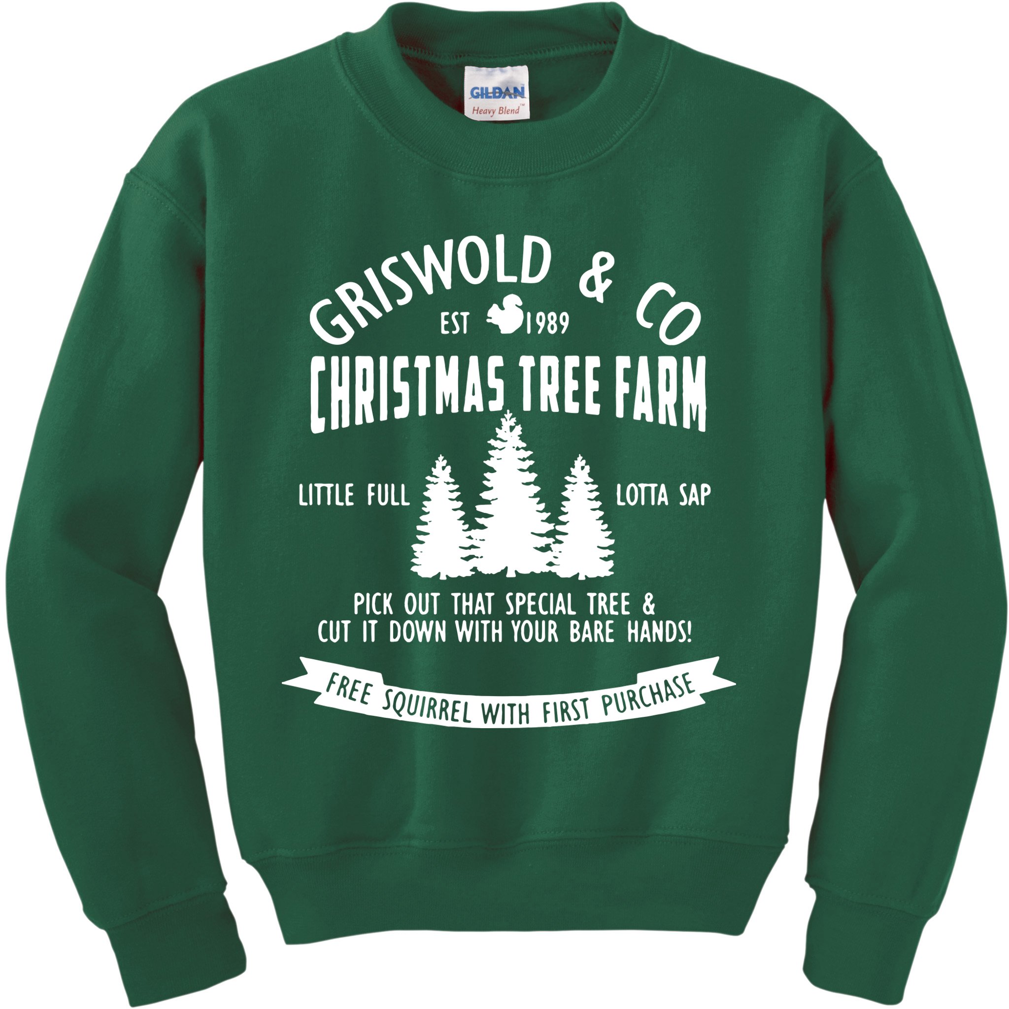 Griswold Co Shirt Christmas Tree Farm Christmas Vacation Kids Sweatshirt