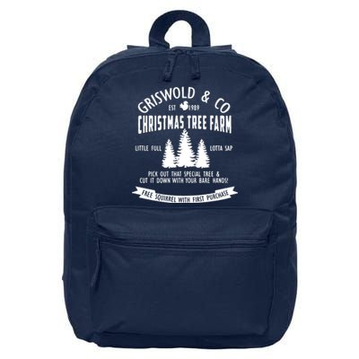 Griswold Co Shirt Christmas Tree Farm Christmas Vacation 16 in Basic Backpack