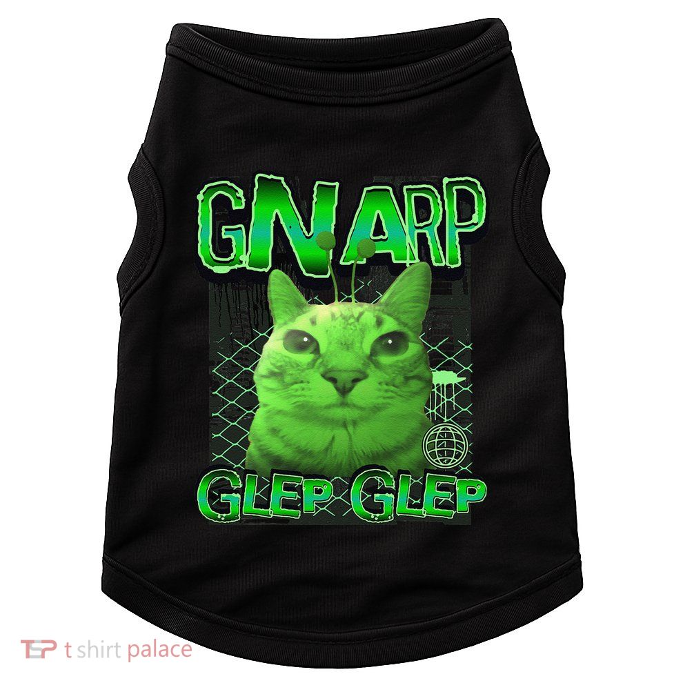 Gnarp Cat Silly Alien Cat Meme Brainrot Gen Z Meme Doggie Tank