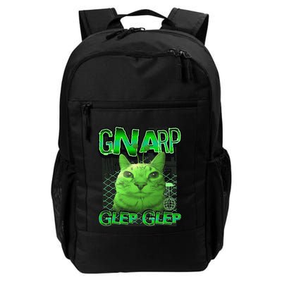 Gnarp Cat Silly Alien Cat Meme Brainrot Gen Z Meme Backpack