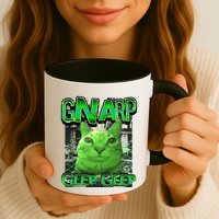 Gnarp Cat Silly Alien Cat Meme Brainrot Gen Z Meme Mug
