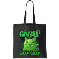 Gnarp Cat Silly Alien Cat Meme Brainrot Gen Z Meme Bag