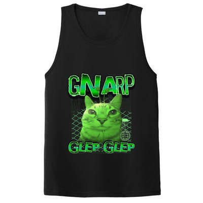 Gnarp Cat Silly Alien Cat Meme Brainrot Gen Z Meme PosiCharge Competitor Tank