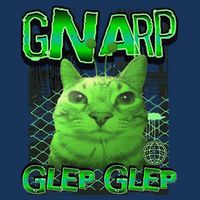 Gnarp Cat Silly Alien Cat Meme Brainrot Gen Z Meme Infant Baby Jersey Bodysuit