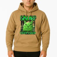 Gnarp Cat Silly Alien Cat Meme Brainrot Gen Z Meme Hoodie
