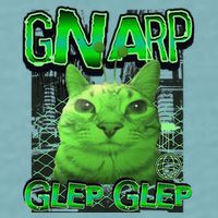 Gnarp Cat Silly Alien Cat Meme Brainrot Gen Z Meme Sueded Cloud Jersey T-Shirt