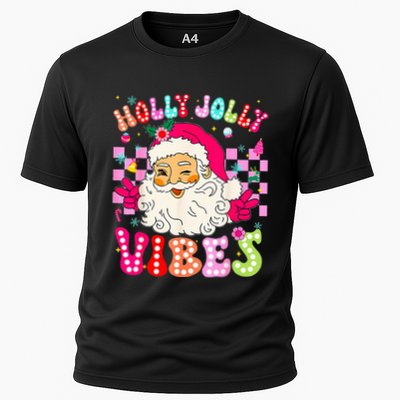 Groovy Cute Santa Claus Christmas Vibes Xmas Performance Shirt