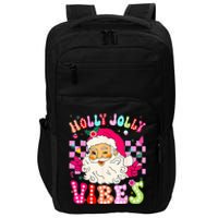 Groovy Cute Santa Claus Christmas Vibes Xmas Impact Tech Backpack