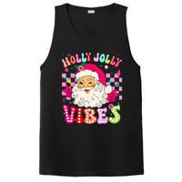 Groovy Cute Santa Claus Christmas Vibes Xmas PosiCharge Competitor Tank