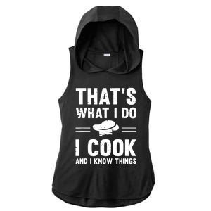 Great Cooking Saying Gift Kitchen Women Men Ladies PosiCharge Tri-Blend Wicking Draft Hoodie Tank