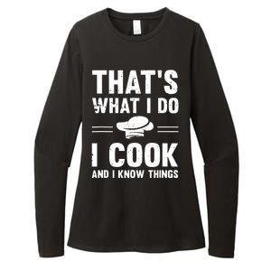 Great Cooking Saying Gift Kitchen Women Men Womens CVC Long Sleeve Shirt