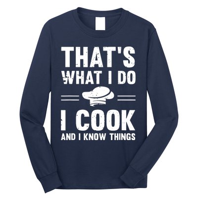 Great Cooking Saying Gift Kitchen Women Men Long Sleeve Shirt