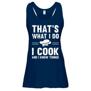 Great Cooking Saying Gift Kitchen Women Men Ladies Essential Flowy Tank