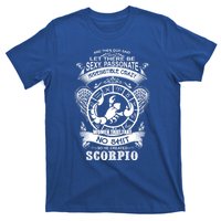 God Created Scorpio Funny Zodiac Sign Birthday Great Gift T-Shirt