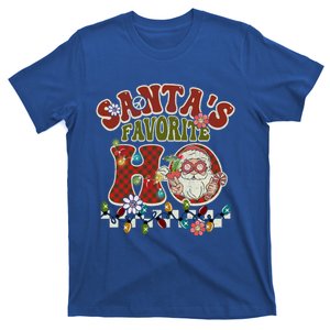 Groovy Christmas Santa's Favorite Ho Retro Xmas Pajama Fun Gift T-Shirt