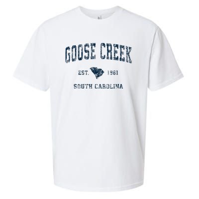 Goose Creek South Carolina Sc Vintage Sports Sueded Cloud Jersey T-Shirt