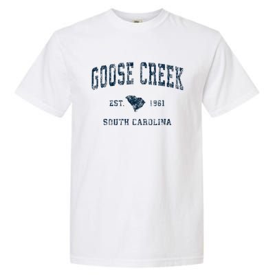 Goose Creek South Carolina Sc Vintage Sports Garment-Dyed Heavyweight T-Shirt