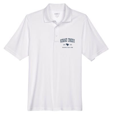 Goose Creek South Carolina Sc Vintage Sports Men's Origin Performance Pique Polo