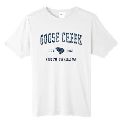 Goose Creek South Carolina Sc Vintage Sports Tall Fusion ChromaSoft Performance T-Shirt