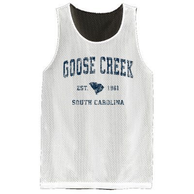 Goose Creek South Carolina Sc Vintage Sports Mesh Reversible Basketball Jersey Tank