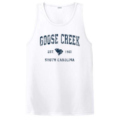 Goose Creek South Carolina Sc Vintage Sports PosiCharge Competitor Tank