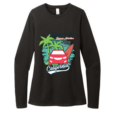 Golden Coast Summer Adventure Womens CVC Long Sleeve Shirt