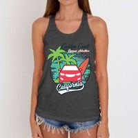 Golden Coast Summer Adventure Women's Knotted Racerback Tank