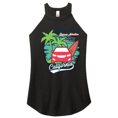 Golden Coast Summer Adventure Women's Perfect Tri Rocker Tank