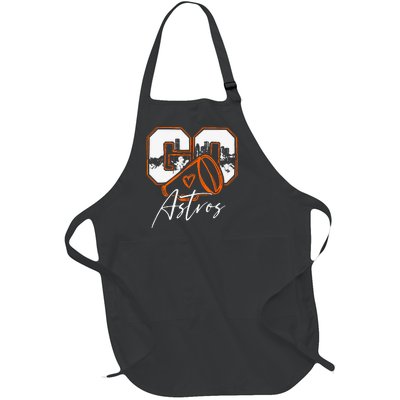 Go Cheer Sports Pride Full-Length Apron With Pockets