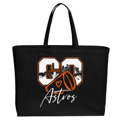 Go Cheer Sports Pride Cotton Canvas Jumbo Tote