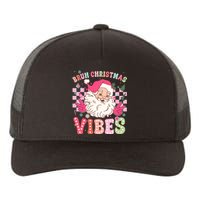 Groovy Cute Santa Claus Bruh Christmas Vibes Xmas Gift Yupoong Adult 5-Panel Trucker Hat